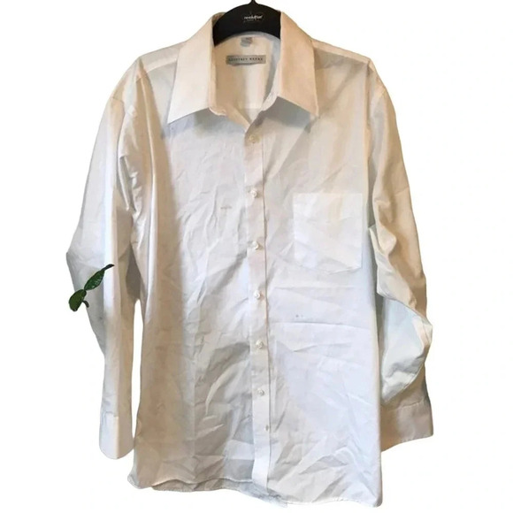 Geoffrey Beene Button Up Dress shirt Mens size 16.5 32/33 - Picture 1 of 6